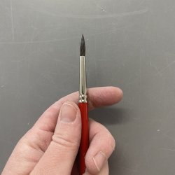 Lille pensel med egernhr