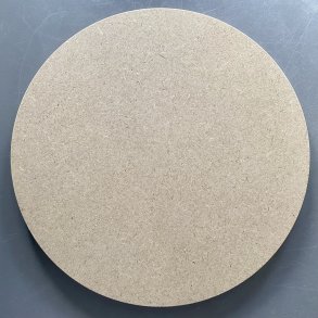 1 rundt bat til drejeskive, 30 cm