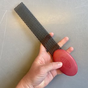 Mud shredder, lang og flad