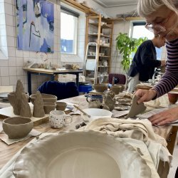 Keramikkursus for virksomheder, vennegrupper og familier, minimumspris per time